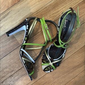 Beverly Feldman Strappy Sandals